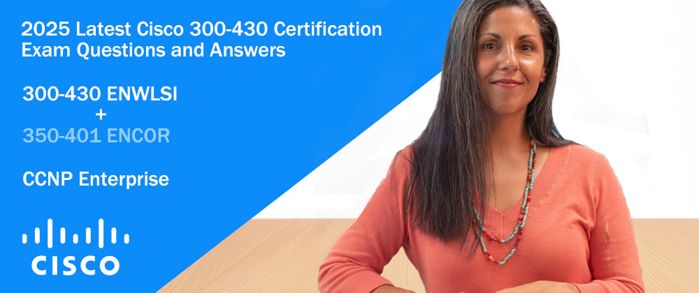 Pass4itsureExam's tweet card. Get the latest 2025 Cisco 300-430 exam questions & answers! Boost your CCNP Enterprise prep with expert tips and Pass4itsure’s proven study resources.