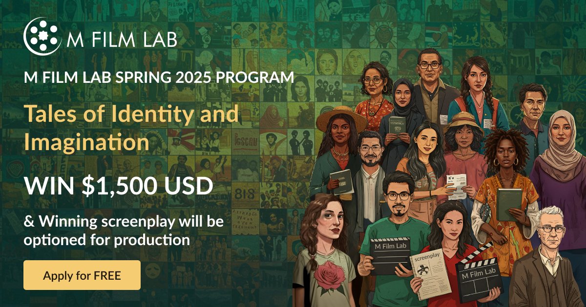 OpenScreenplay's tweet card. Open Screenplay is proud to partner with the M Film Lab to empower diverse storytellers from various minorities to and jump start their screenwriting careers. Participants work with experienced...