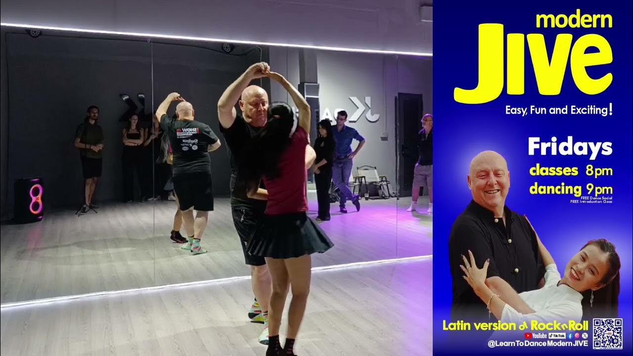 learntodanceDN's tweet card. TEACHING Sticky Hip Pass | Cross Pass | Spin Sit | Trust Drop - short...