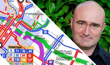 fasterlight's tweet card. A conversation about how public transport really works