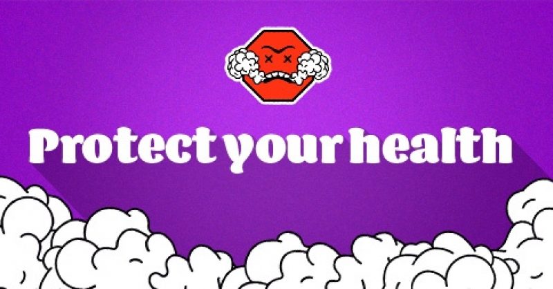 TCEC574's tweet card. No vape is safe.