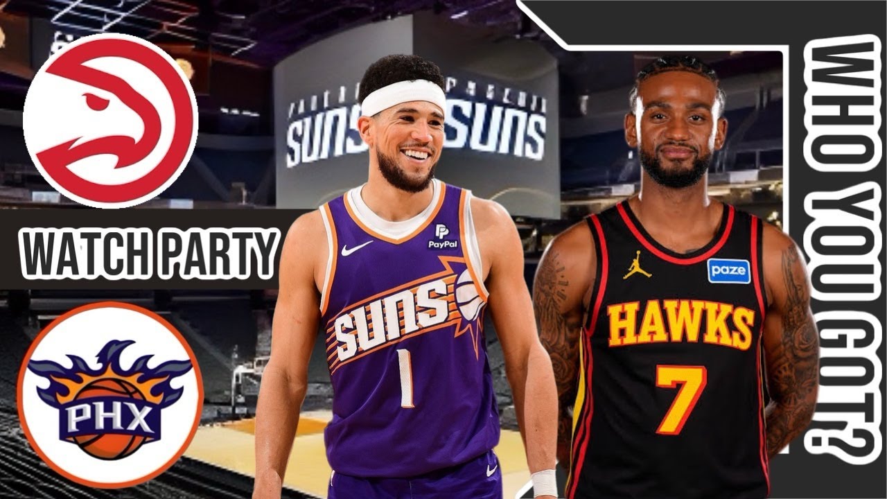 ATLfinalround's tweet card. Atlanta Hawks vs Phoenix Suns | Live Play by Play Stream | #nba...