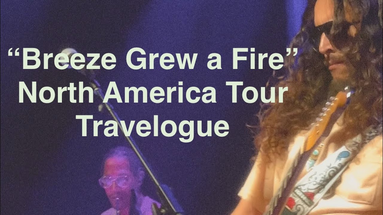 _dayloop's tweet card. “Breeze Grew a Fire” North American 2025 Tour Travelogue