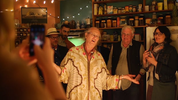 andrewsampson_'s tweet card. When filmmaker James MacSwain, 80, died this month at his longtime home in downtown Halifax, he was surrounded by dozens of his closest friends, all of whom were clinking glasses of champagne as they...