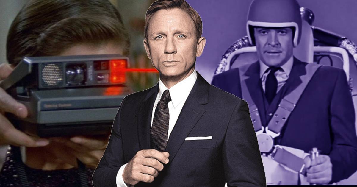 Robert4787's tweet card. A look at James Bond gadgets that actually exist.