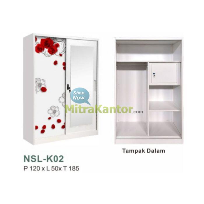 mitrakantorcom's tweet card. Jual Lemari Pakaian Lunarsol NSL-K02 Harga Murah, Banyak Pilihan Lemari Lunarsol, Tersedia Berbagai Tipe Lemari Harga Terjangkau.