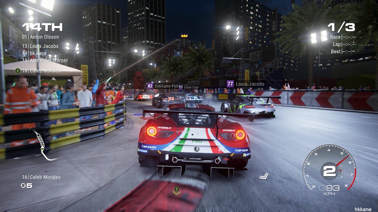 hkkaneGAME12's tweet card. GRID (2019) Career Mode PC Gameplay P.38