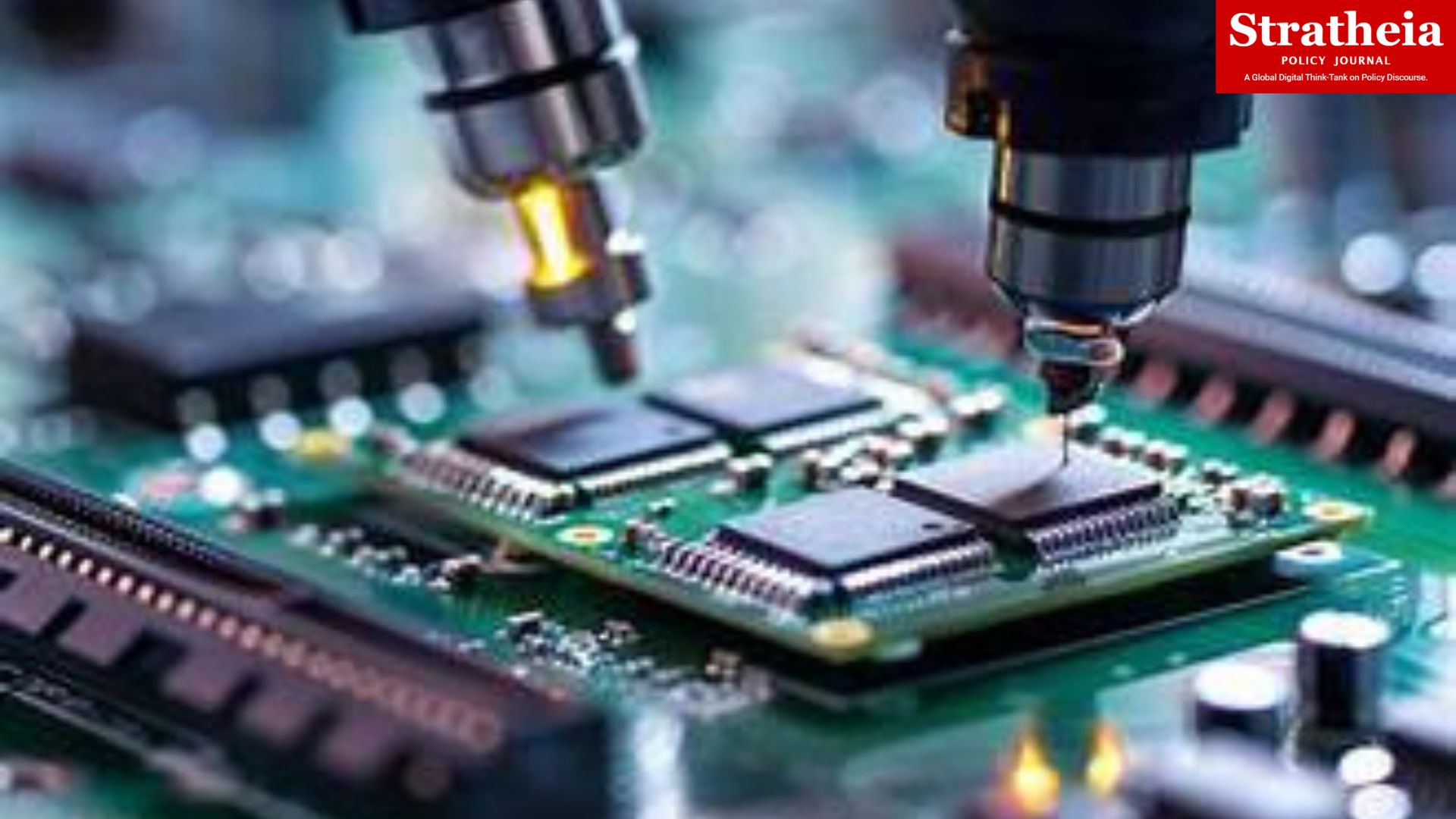 stratheia's tweet card. Pakistan’s INSPIRE program aims to train 7,200 youth for the $600B semiconductor race, hope vs. hurdles ahead.