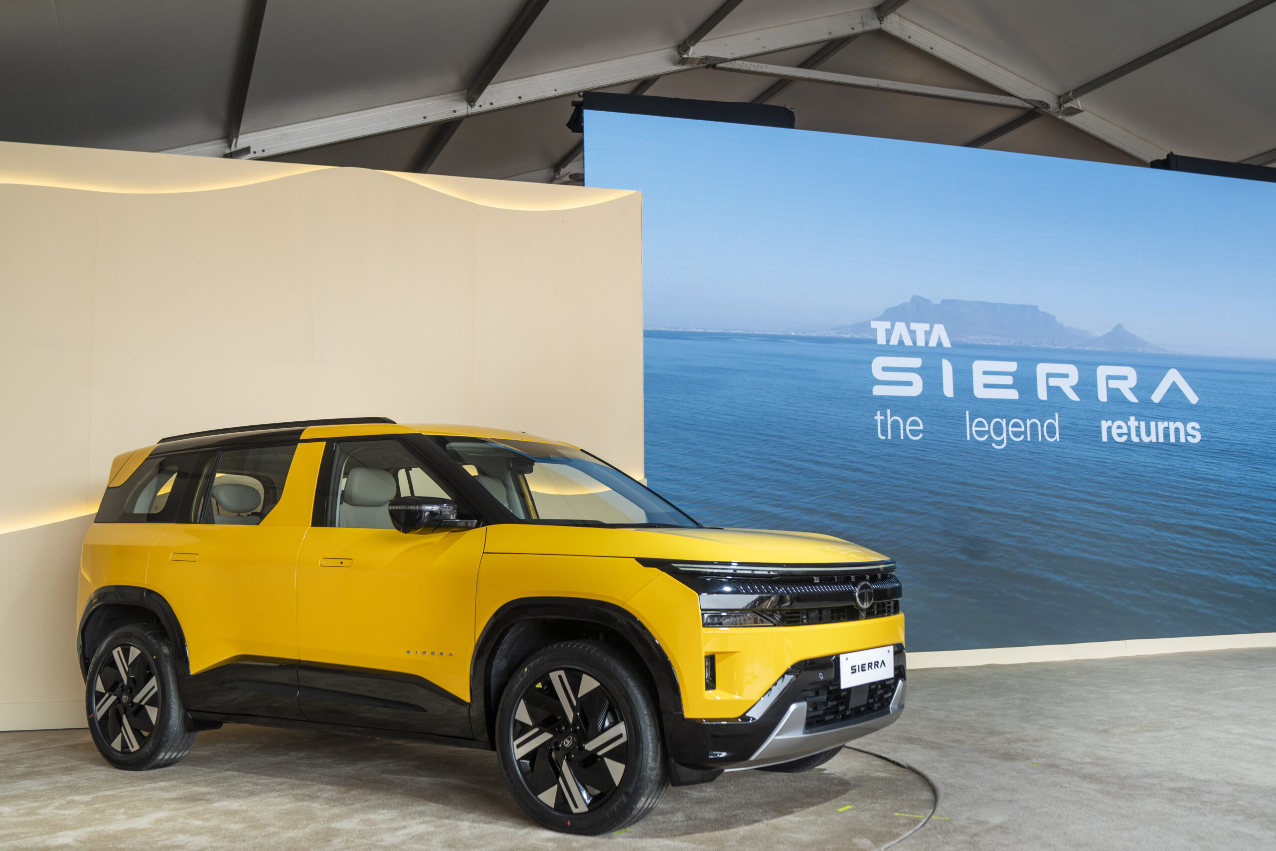 thrust_zone's tweet card. Tata Sierra – The Legend Returns - Launch On 25'th November! - The internal combustion engine (ICE) version or electric variant