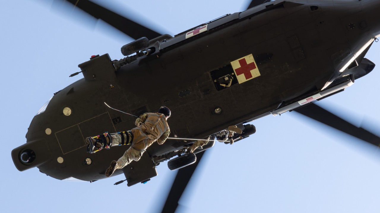 RaymondRector's tweet card. MEDEVAC will have to change in the drone age of warfare It used to be that once a soldier was hit, medevac aircraft could swoop in within 60 minutes, drop them at a trauma center, and walk away...