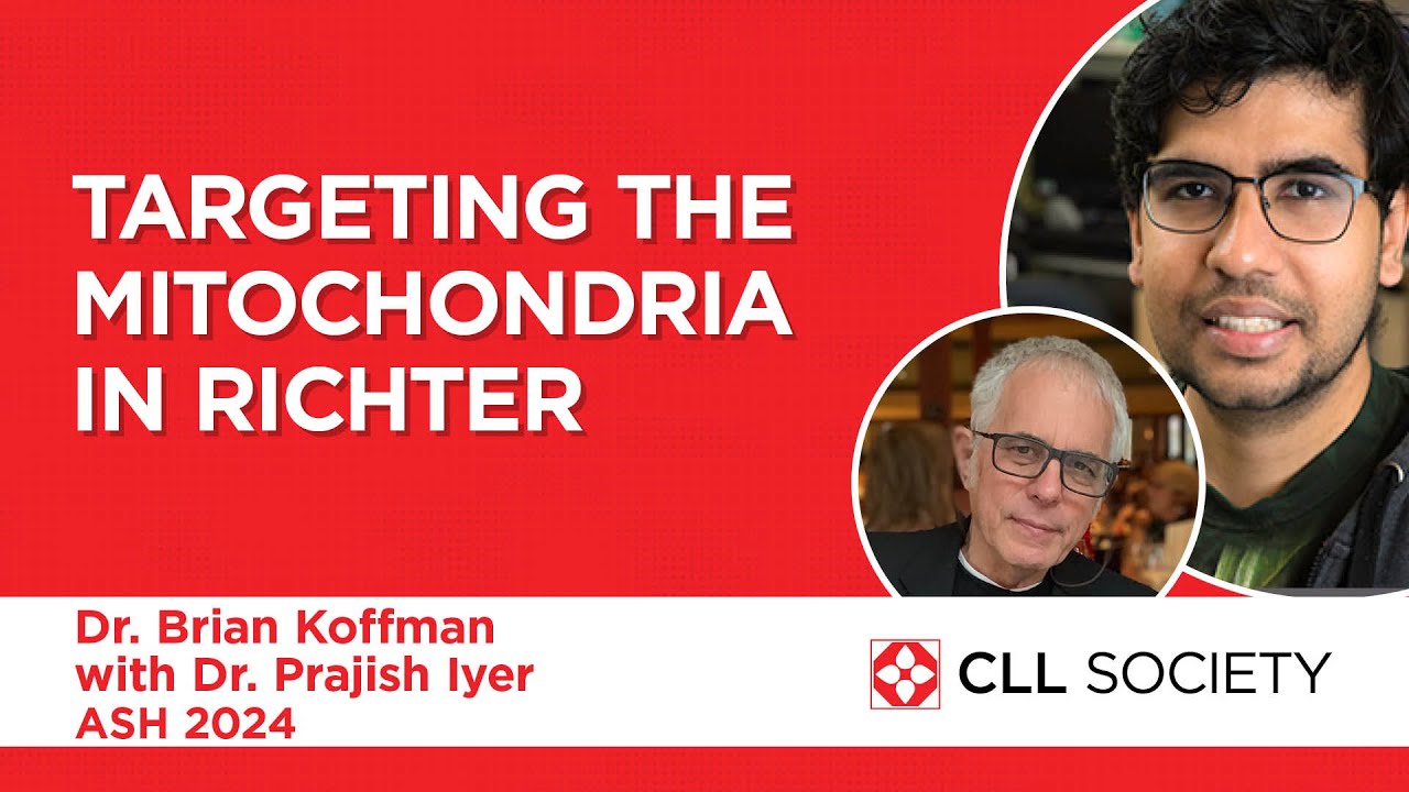 PrajishIyer's tweet card. Targeting the Mitochondria in Richter Transformation - Dr. Brian...