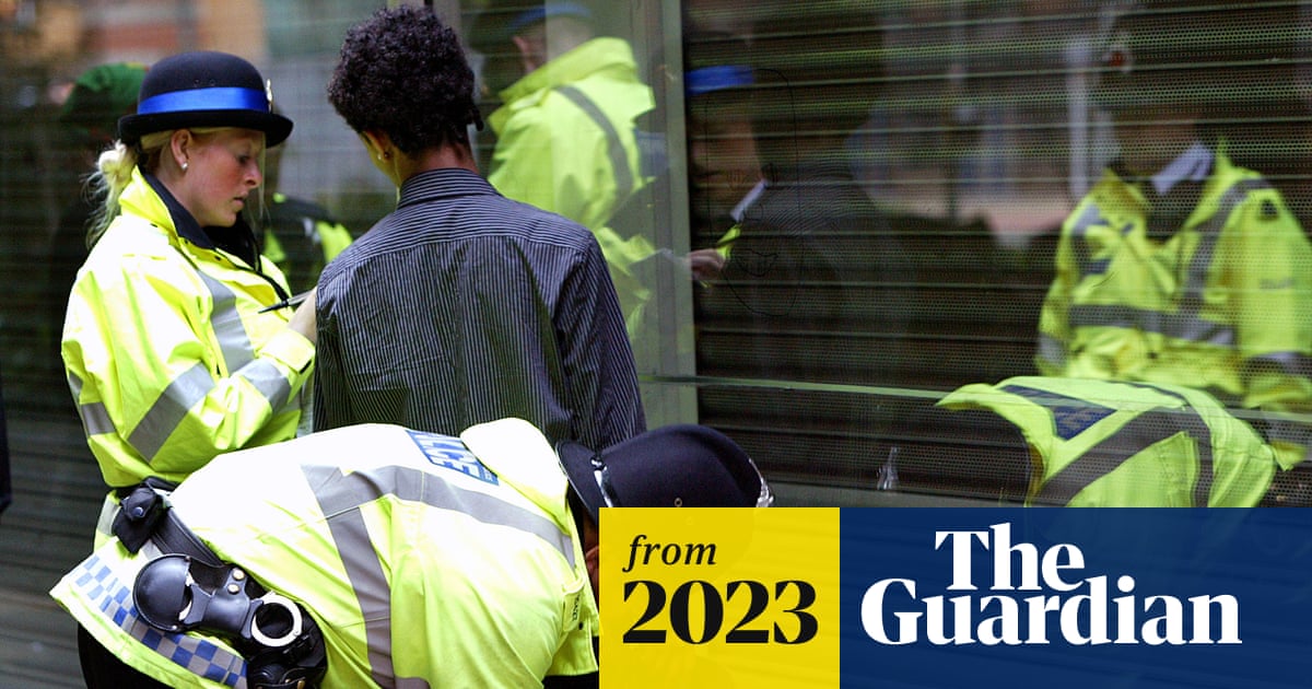 POLSTOPEU's tweet card. Research by Runnymede Trust says that allowing police to stop and search people without grounds for suspicion targets people of colour