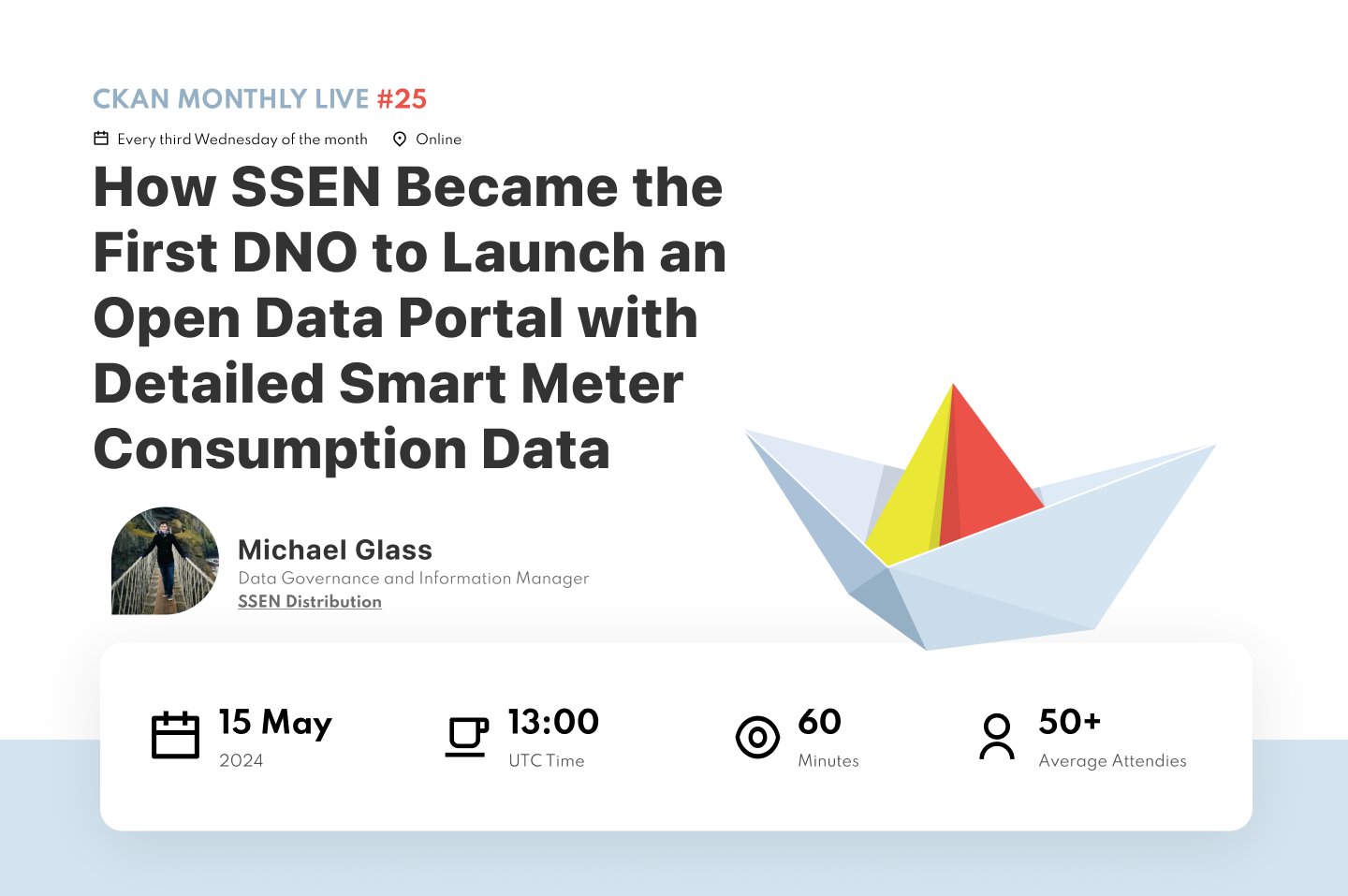 CKANproject's tweet card. Discover Scottish and Southern Electricity Networks' (SSEN) Open Data Portal, a pioneering initiative enhancing energy data transparency and empowering sustainable decision-making in the energy...