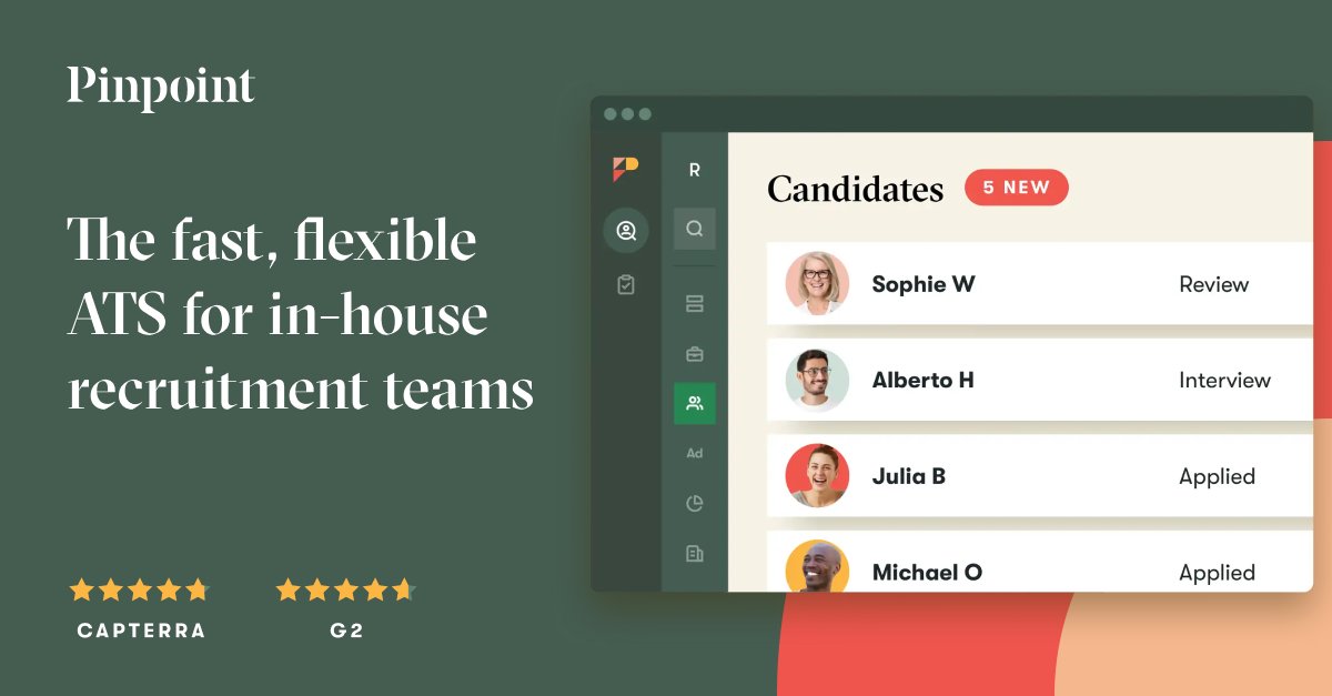 DisruptHR_CI's tweet card. Pinpoint is always easy-to-use, with the functionality you need now—and the flexibility to add more over time.
