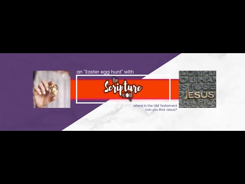 ScriptureScout's tweet card. The Scripture Scout's Easter Egg Hunt