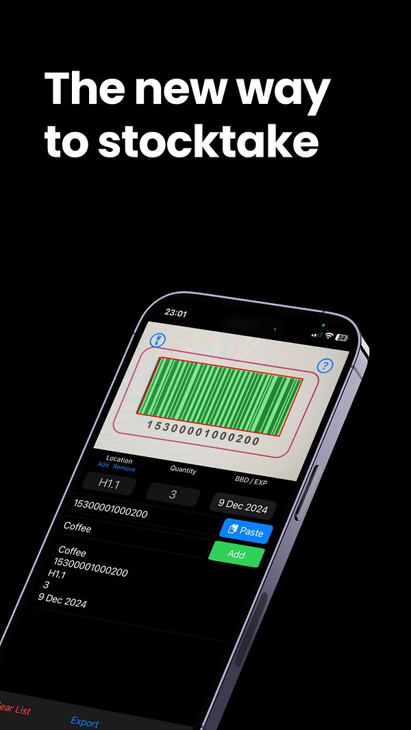 iOS_Dev_Liam's tweet card. Here’s the scenario:  You’re starting a business and you’re looking for a way to create a stock sheet of everything you have so far…