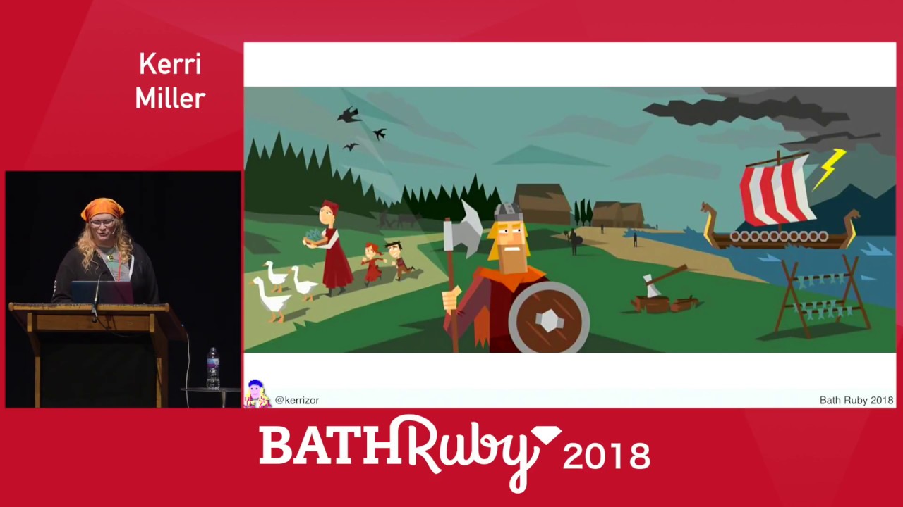 BathRuby's tweet card. Is Ruby Died? - Kerri Miller at Bath Ruby 2018