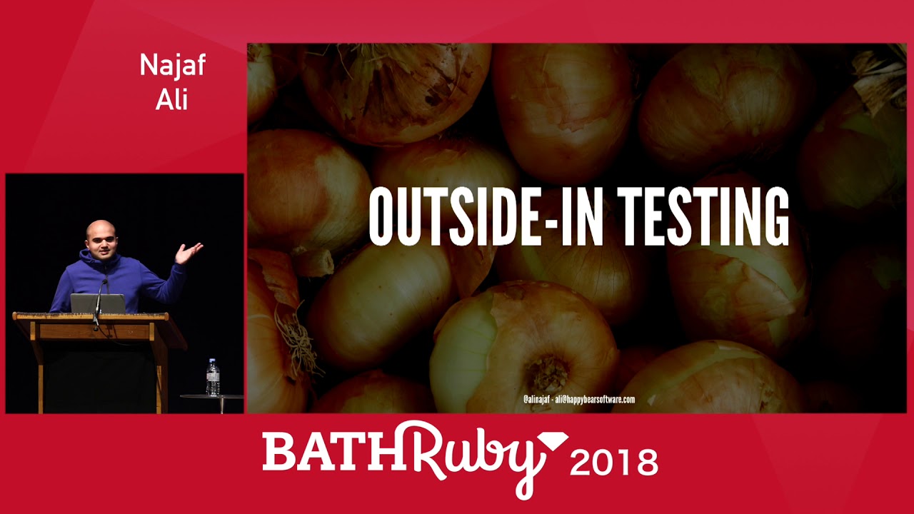 BathRuby's tweet card. Mental Models for Better Code - Najaf Ali at Bath Ruby 2018