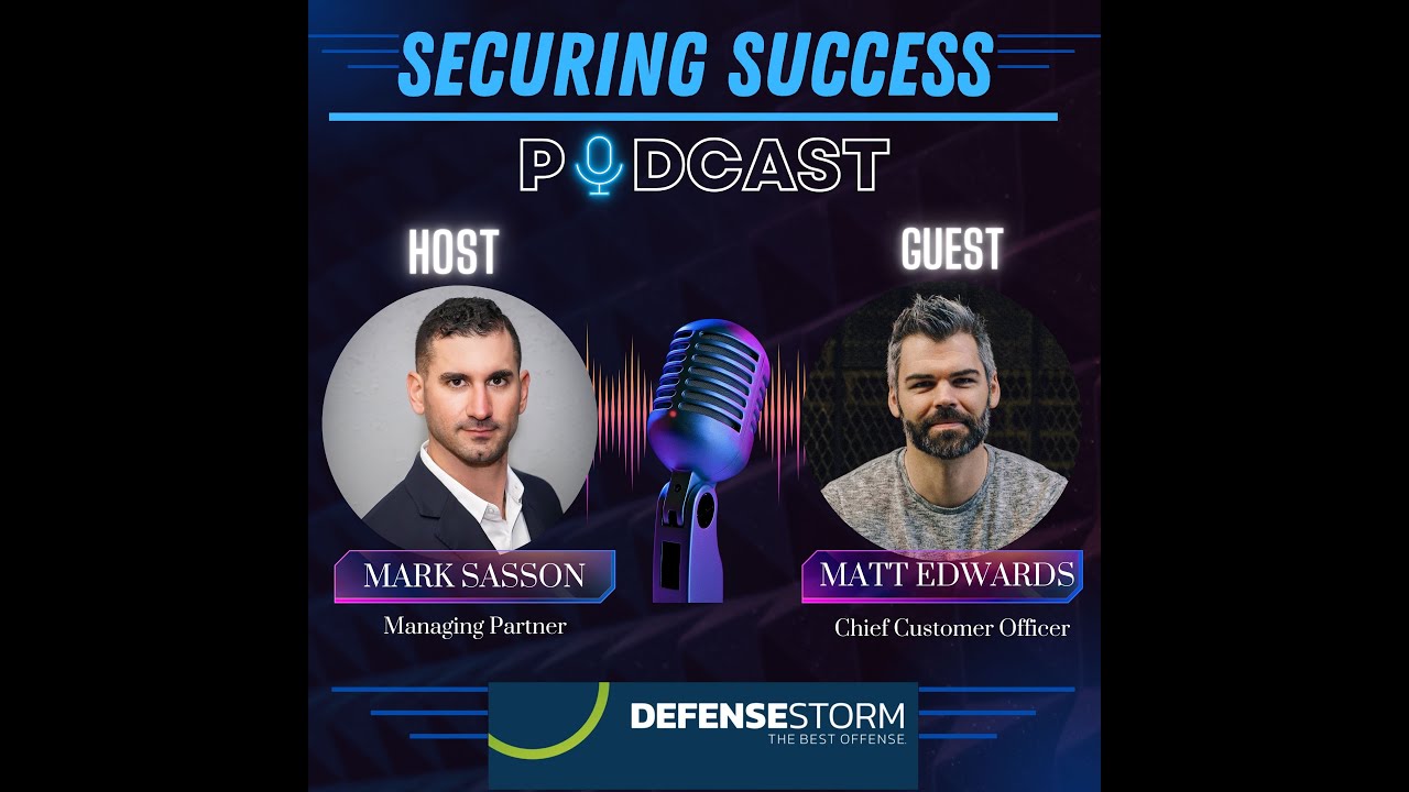 IT_HeadHuntr's tweet card. Securing Success, E1: Mark Sasson interviews DefenseStorm CCO, Matt...