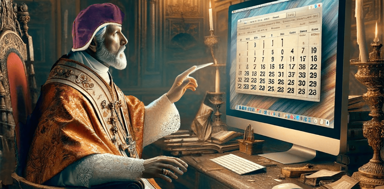 WolframJapan's tweet card. A check of leap day computations. Plus, calculations and visualizations for the number of days in a year if the Earth rotated backward. Computed with Wolfram Language.