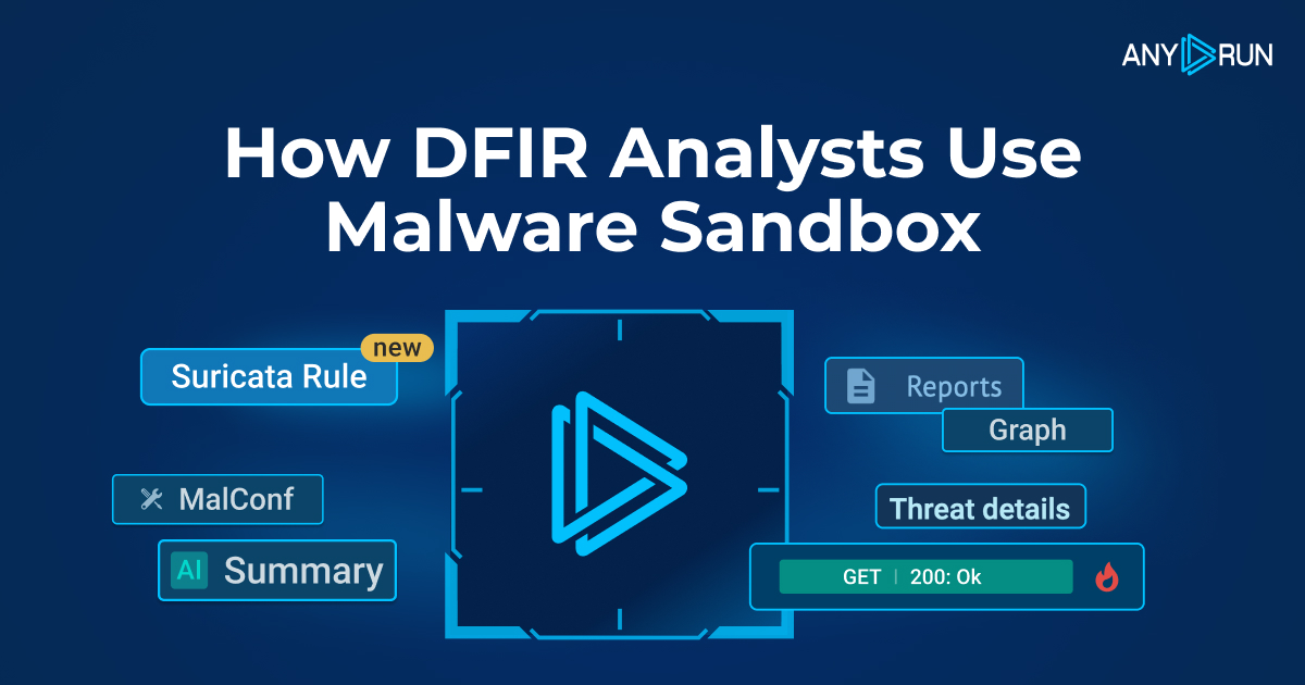 petikvx's tweet card. Check out practical examples of how DFIR analysts use a malware sandbox in their work to analyze cyber threats.