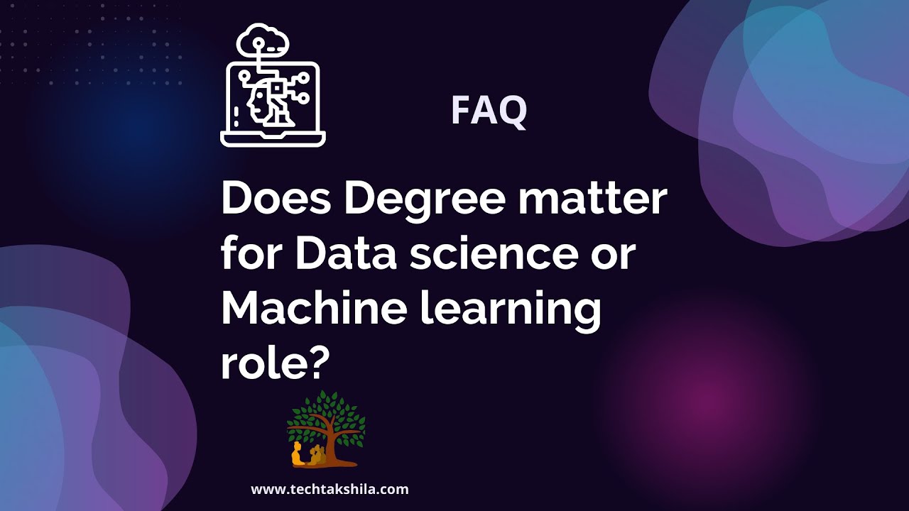 TakshilaTech's tweet card. Does degrees matter to become a Machine Learning Engineer?