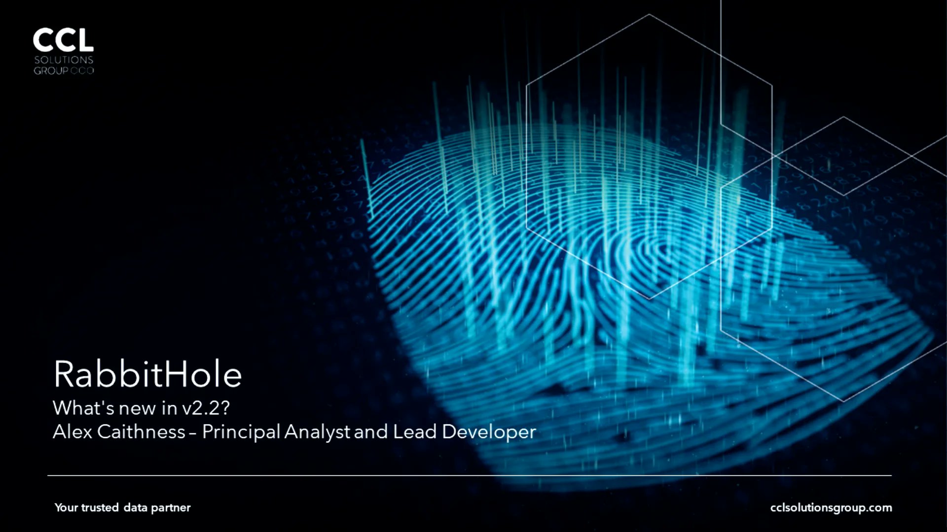 CCL_Solutions's tweet card. RabbitHole Release 2.2 - what's new