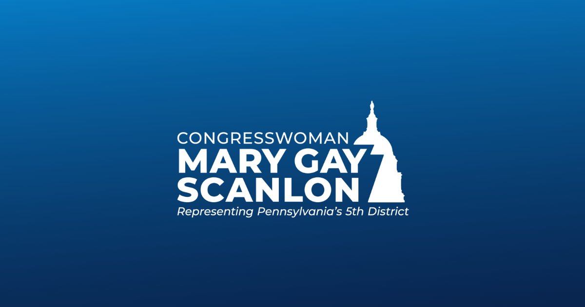 RepMGS's tweet card. Scanlon Presses Social Security Administration Regarding Rule Changes Threatening Ability of...