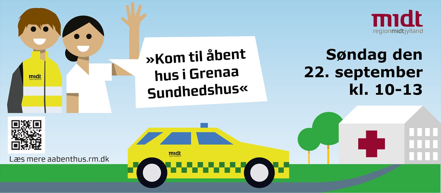 djurslandidag's tweet card. Kom til en dag med viden, indsigt og oplevelser, når Grenaa Sundhedshus i samarbejde med Præhospitalet slår dørene op til åbent hus søndag den 22. september.