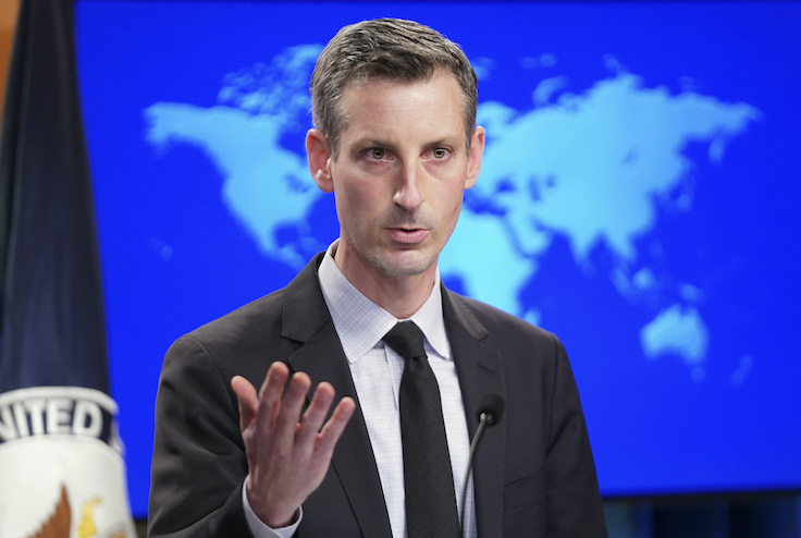 Kredo0's tweet card. The State Department prohibits employees from referring to the historic peace agreements signed by Israel and its Arab neighbors by its official name, the Abraham accords, according to one source...