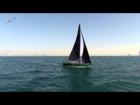 PremierCompTech's tweet card. C40 MKII Yacht Rebellion Inaugural sail Dubai Offshore Sailing Club 5...