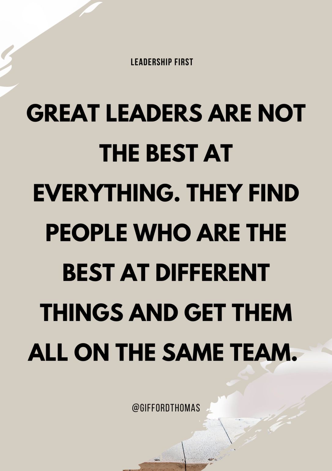 KevinKNaruse's tweet card. Yes! The purpose of leadership is not to accumulate more followers; the real purpose is to generate more leaders.