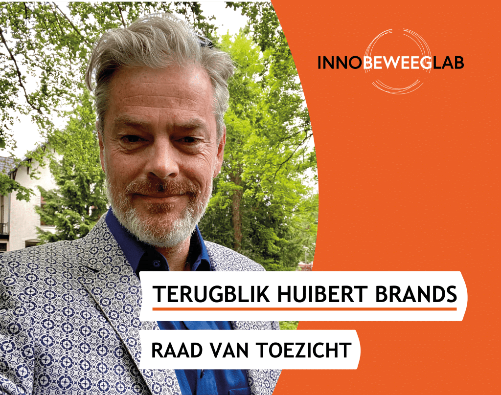 InnoBeweegLab's tweet card. Terugblik op een bewogen bestuursperiode bij de stichting InnoSportLab Sport & Beweeg door Raad van Toezicht lid Huibert Brands