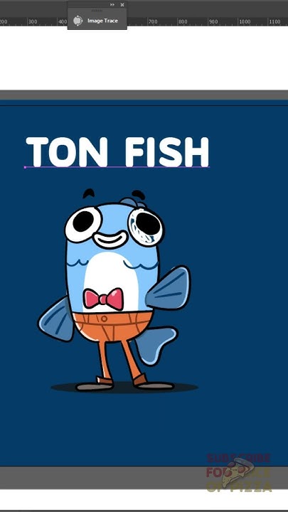 TshetenDesigns's tweet card. Walk My Walk 🐟🦶 #FISHcontest #tonfish #digitalart #Shorts #kawaii...