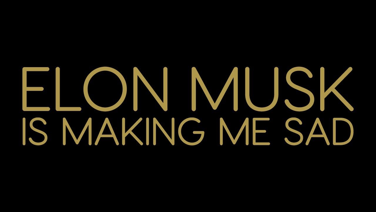 gotch_akg's tweet card. The Rentals – Elon Musk Is Making Me Sad [OFFICIAL LYRIC VIDEO]