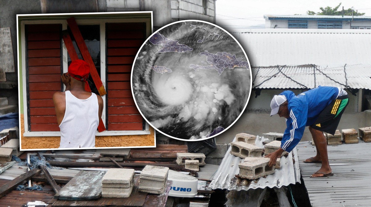 Fakt_pl's tweet card. Huragan Melissa powoli zbliża się do Karaibów. Oceniono, że jego siła narasta i wkrótce może stać się najpotężniejszym w historii...