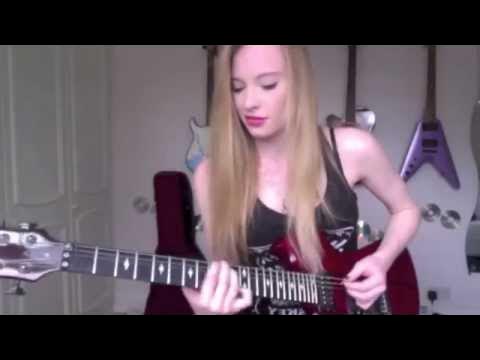 pyhunterpig's tweet card. Joe Satriani - Surfing With The Alien (Guitar Cover) || Sophie Lloyd