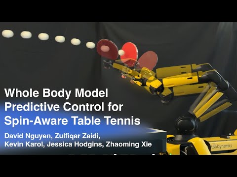 zhaomingxie's tweet card. Whole Body Model Predictive Control for Spin-Aware Quadrupedal Table...