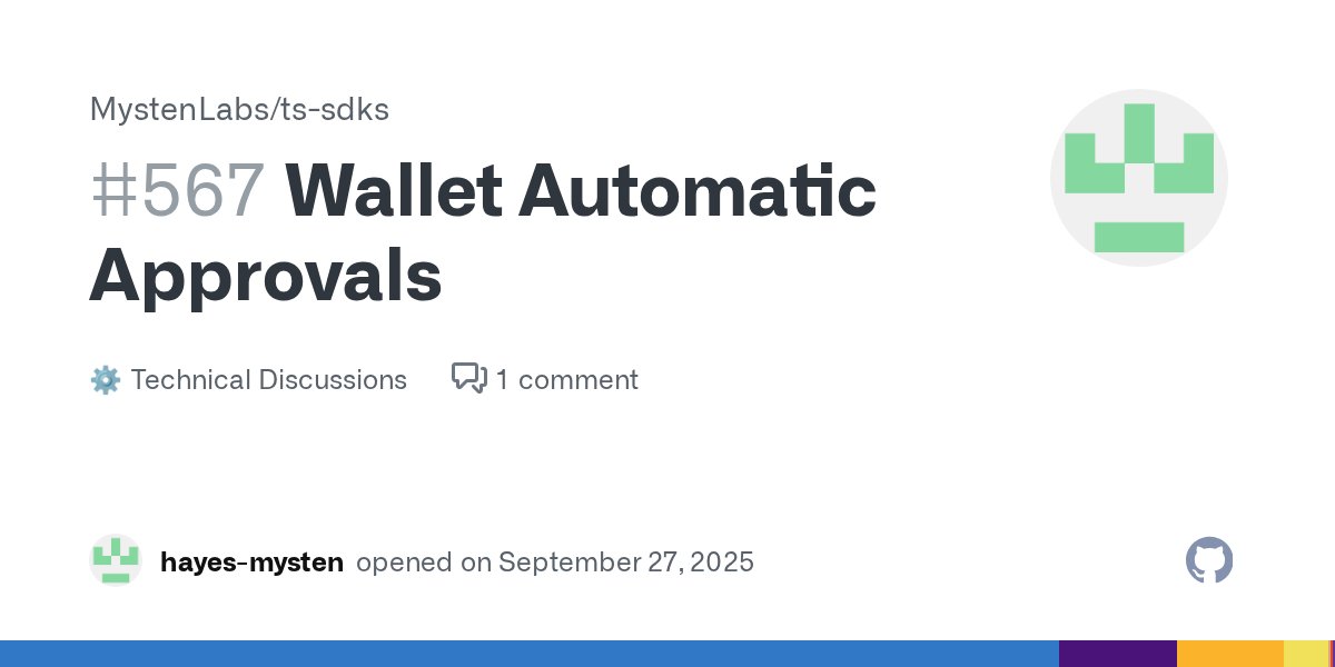 0xairtx's tweet card. Wallet automatic approvals (auto-approvals) will enable users and applications to securely opt into auto-approval of specific types of transactions with user-defined limits and budgets. Demo compre...