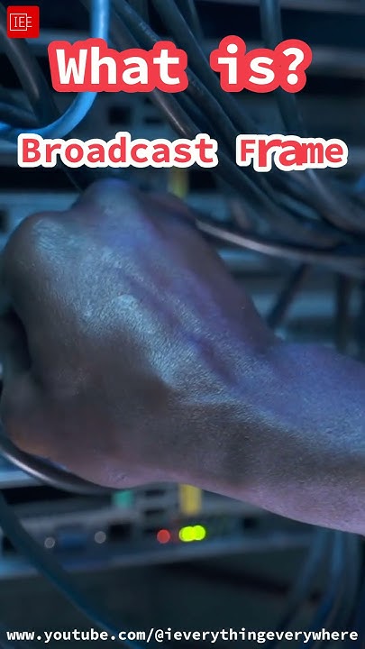 KuriJMandara's tweet card. What is Broadcast Frame? #ccna_routing_and_switching #ccna200301...