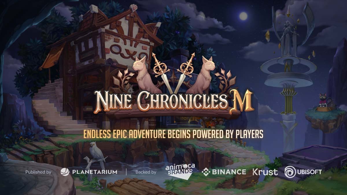 NineChronicles's tweet card. Blockchain RPG - A Fully Decentralized Fantasy World