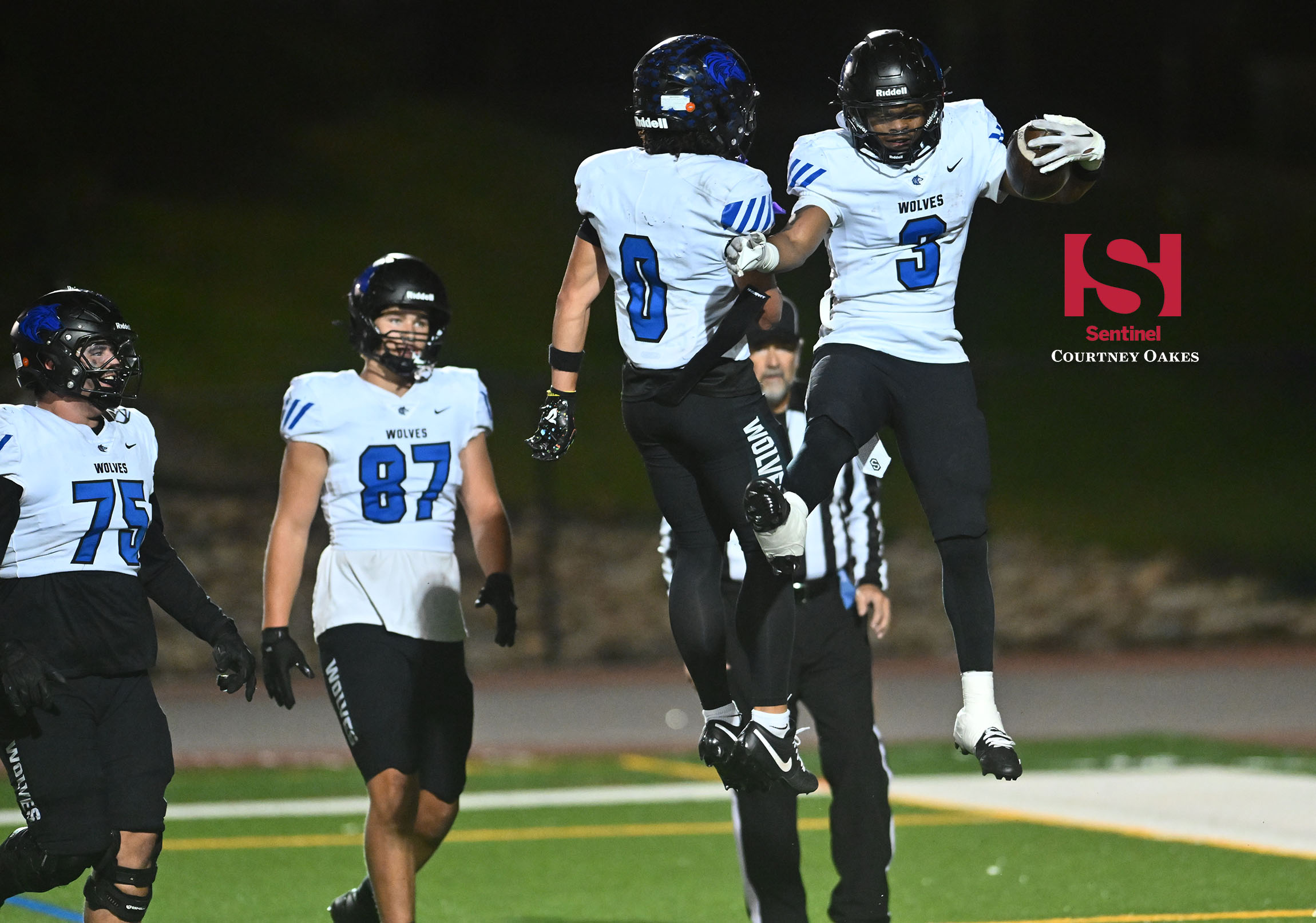 aurorasports's tweet card. The 2025 Class 5A football playoff bracket as released by the Colorado High School Activities Association on Sunday.