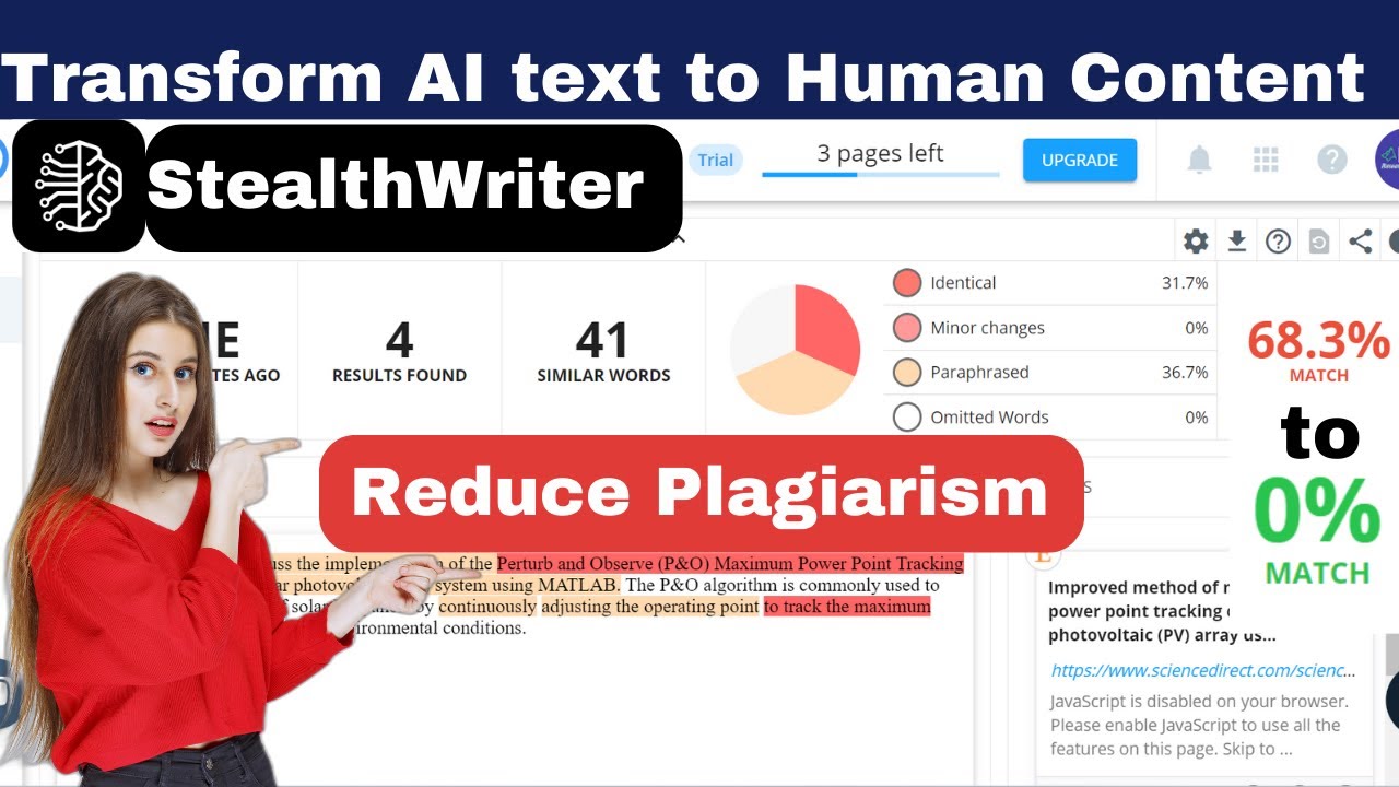Lms_Solution's tweet card. AI Text to Human Content | Stealthwriter | Reduce Plagiarism in your...