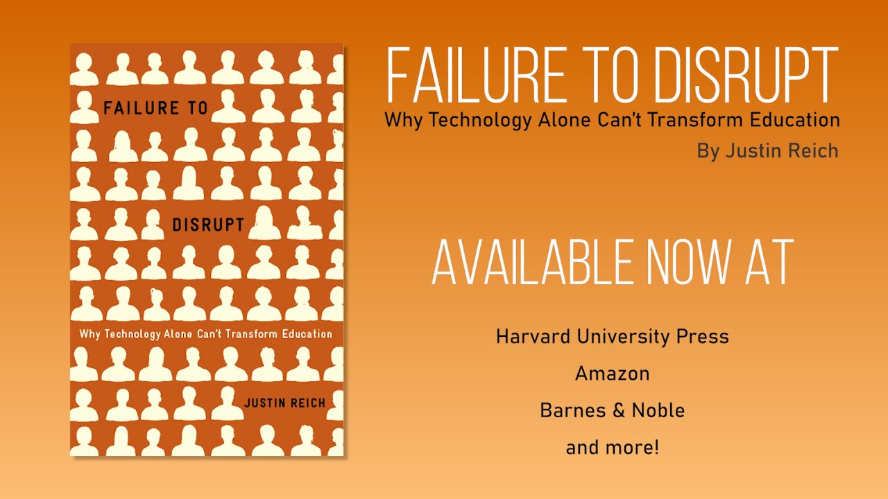 MoocsTsl's tweet card. Failure To Disrupt Book Club: November 16, 2020