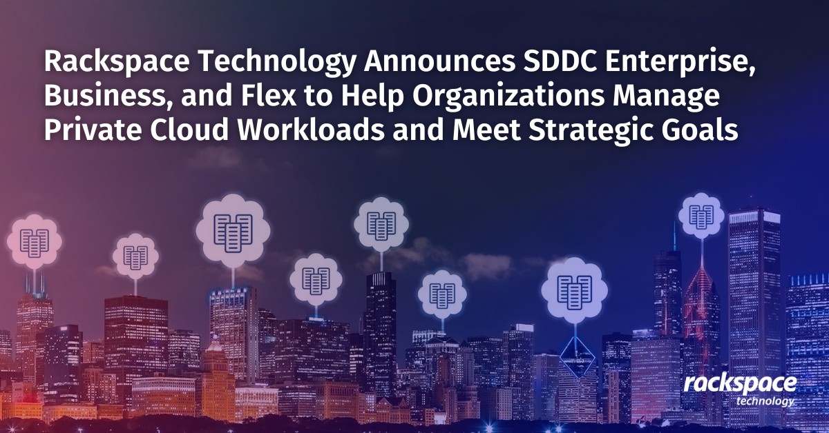 SharonBV's tweet card. Check out our new Private Cloud solutions. Do you have the right workload running in the right cloud? Ask our Rackspace Private Cloud Experts. #Softwaredefineddatacenter, #SDDC, #multicloud, #priva...