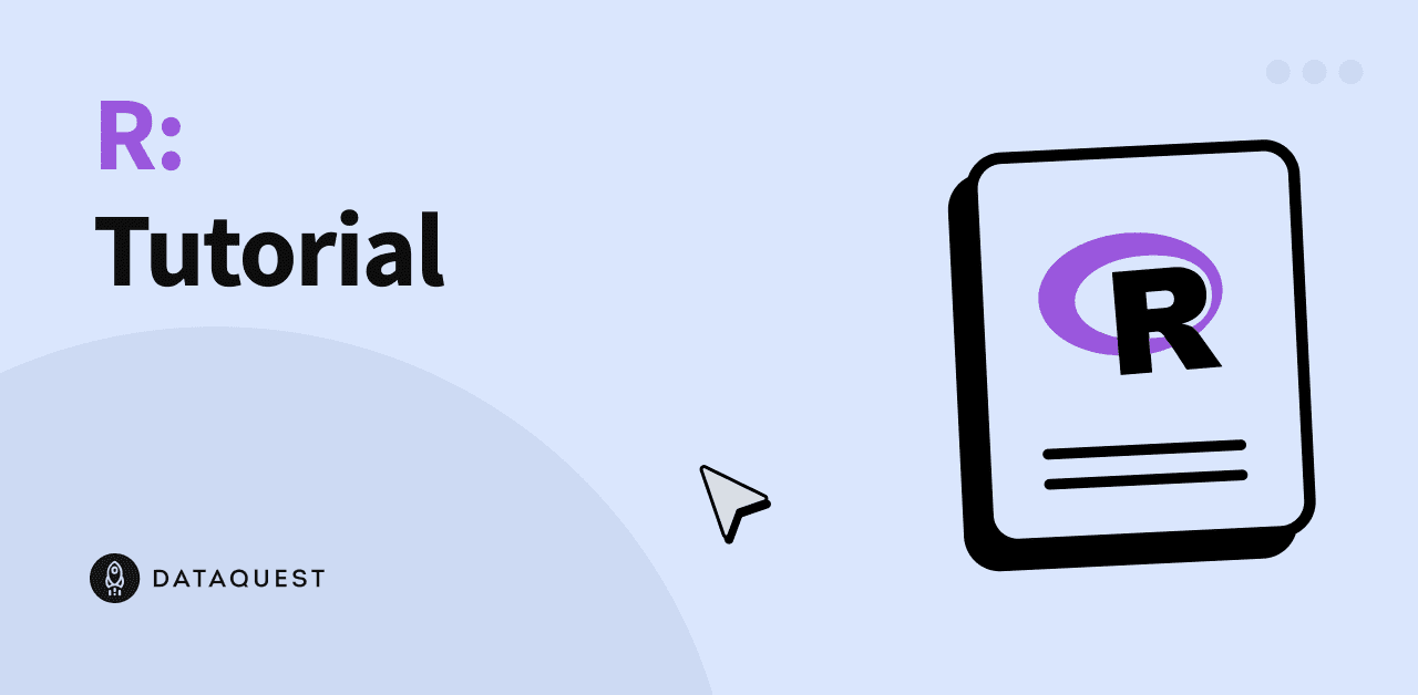 dataquestio's tweet card. Get your R programming journey off on the right foot with this RStudio tutorial that walks through everything from installation to best practices.