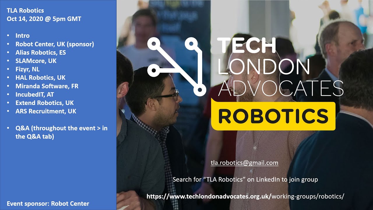 TLA_Robotics's tweet card. TLA Robotics "Software For Robotics" Webinar Recording from Oct 14th,...