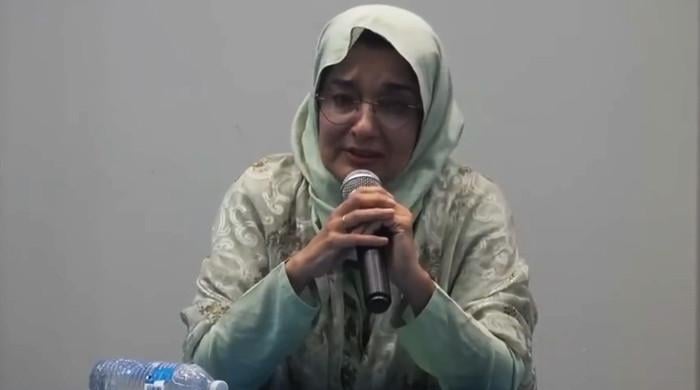 geonews_english's tweet card. It'll be easy to repatriate Dr Aafia if govt tries, Dr Fowzia says.Due to her condition, I couldn't even recognise her, she says.Dr Fowzia returns from United States after meeting her sister.Dr...