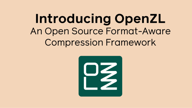 MetaOpenSource's tweet card. OpenZL is a new open source data compression framework that offers lossless compression for structured data. OpenZL is designed to offer the performance of a format-specific compressor with the eas…